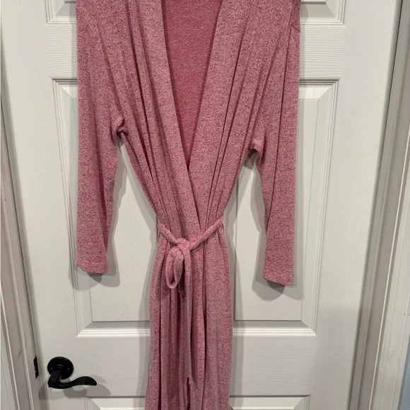 Pink Knit Robe - Picture 2 of 2